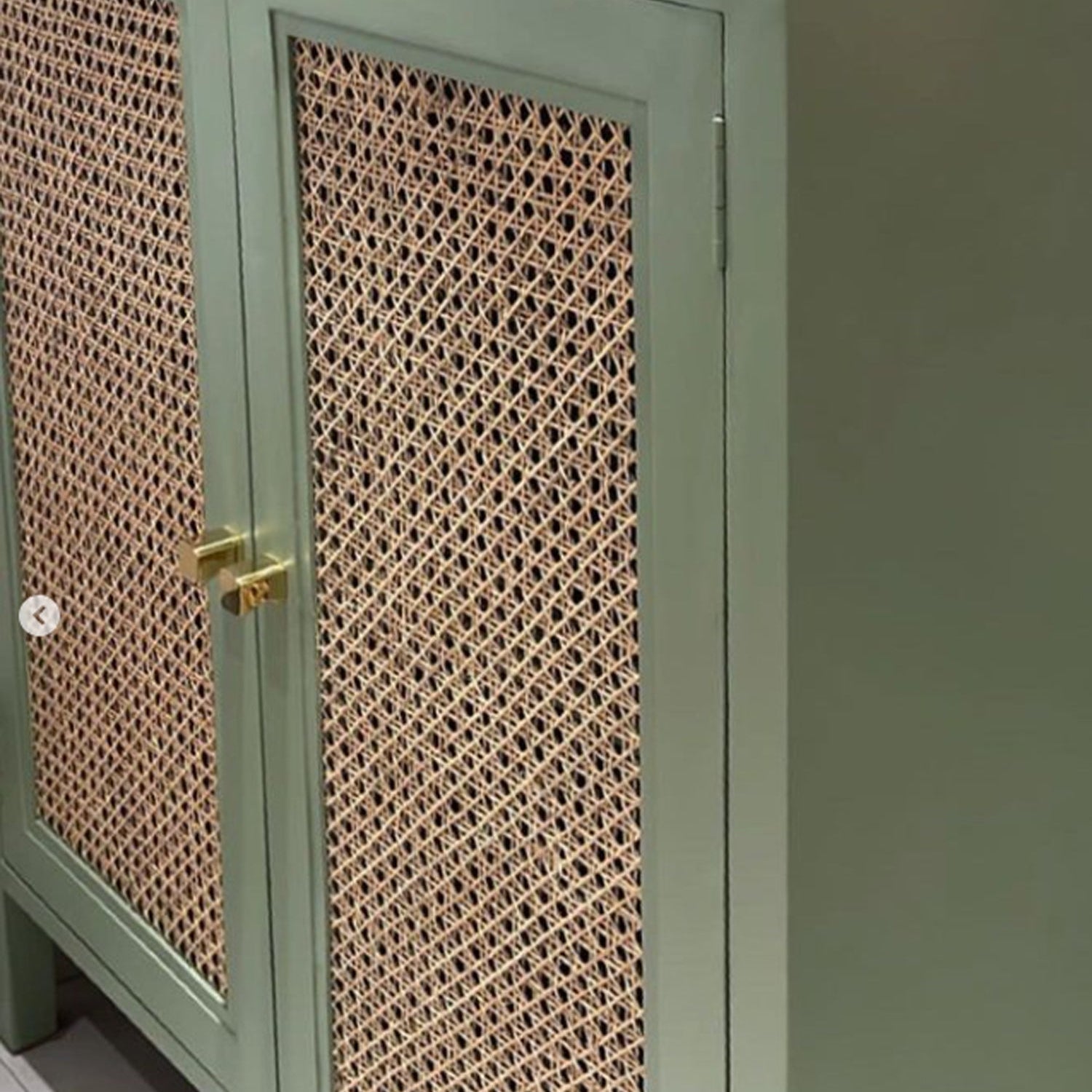 Corner Cane Cabinet