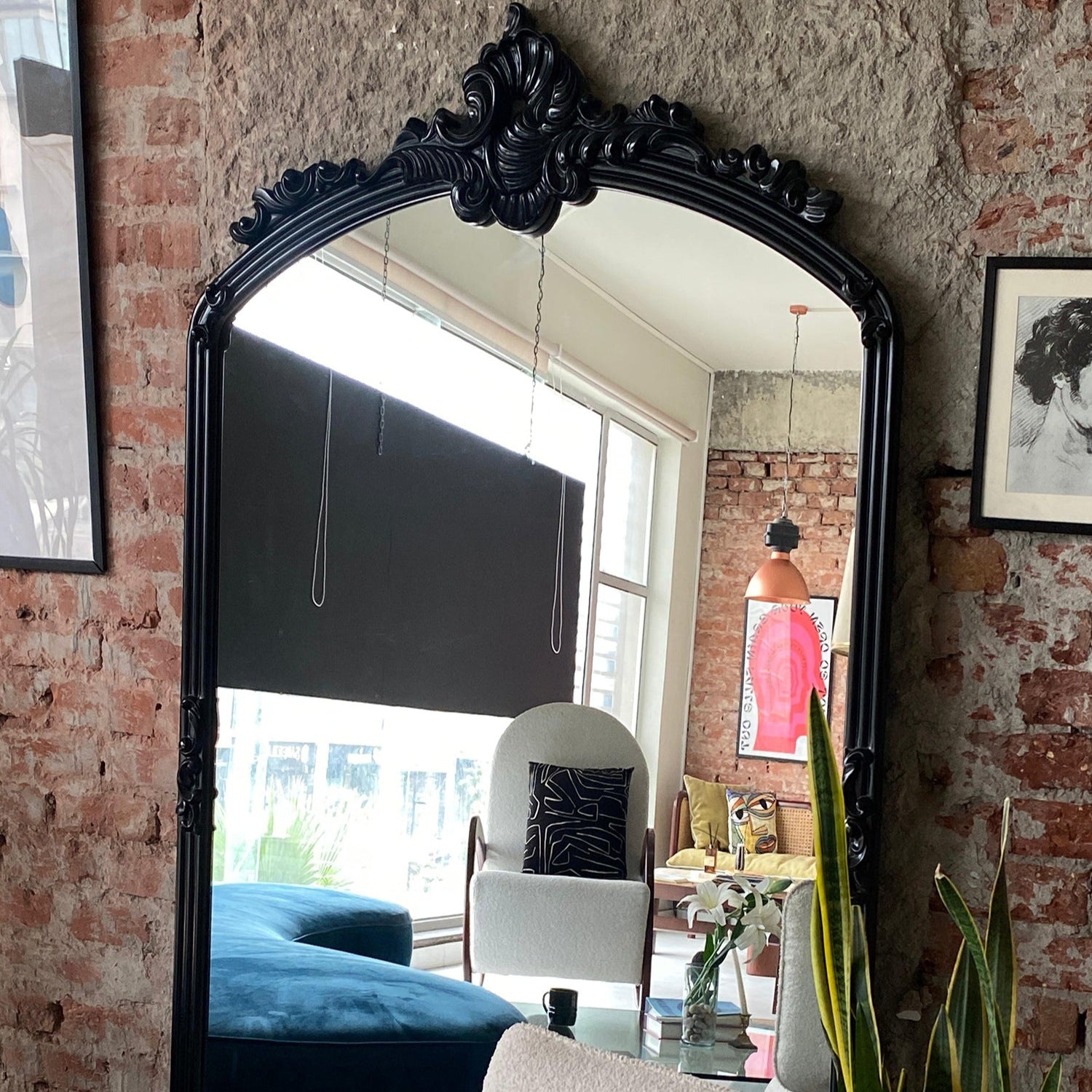 Antique French Mirror